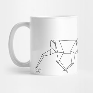 Origami Deer Mug